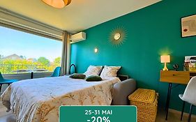 Le Pic'Vert - Ideal PRO&Couples - Hôpital à 400m - Parking gratuit sur place - GARE et CENTRE HISTORIQUE 15min à pied - Climatisation - Quartier calme